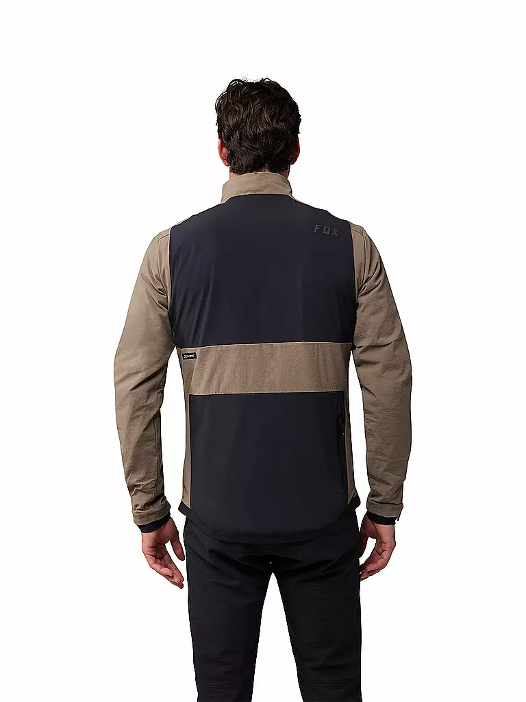 FOX | Veste de cyclisme d'hiver pour homme Defend Fire Alpha® | Marron clair