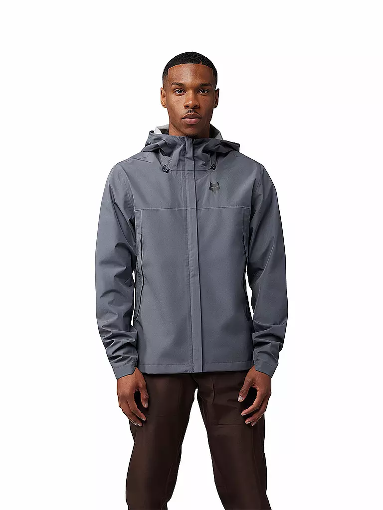 FOX | Veste de cyclisme d'hiver pour homme Ranger Water 2,5L | Gris