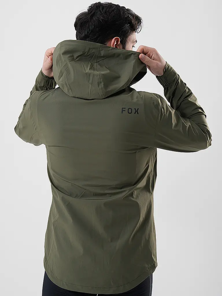FOX | Veste de cyclisme d'hiver pour homme Ranger Water | Olive