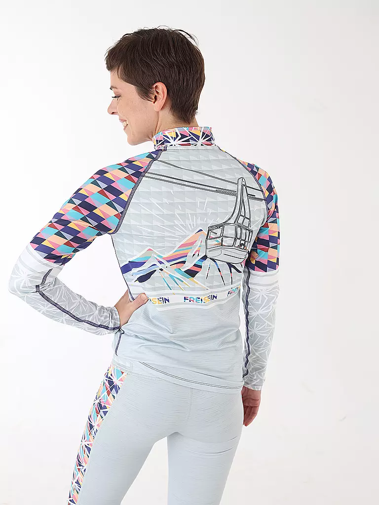 FREISEIN | Sous-pull zippé pour femme Sky Fever |