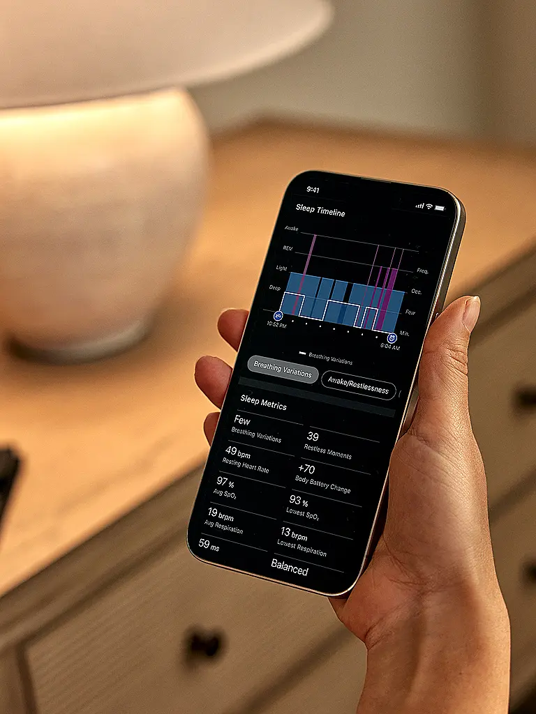 GARMIN | Index™ Sleep Monitor L-XL | Noir