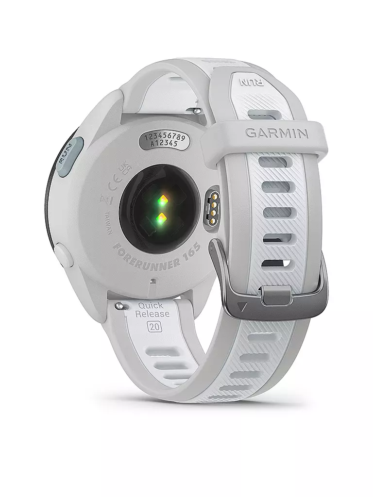 GARMIN | Montre de course GPS Forerunner® 165 | Blanc