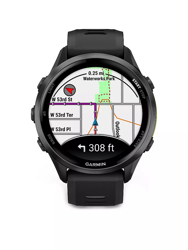 GARMIN | Montre GPS de course à pied Forerunner® 970 | Noir