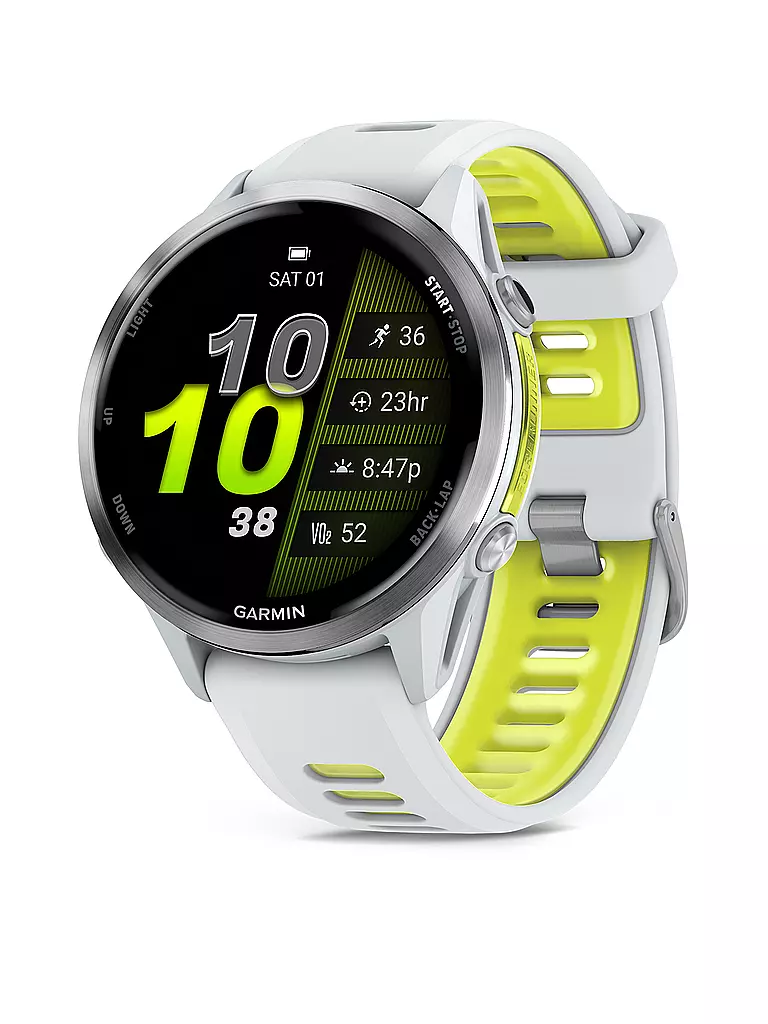 GARMIN | Montre GPS de course Forerunner® 970 | Blanc