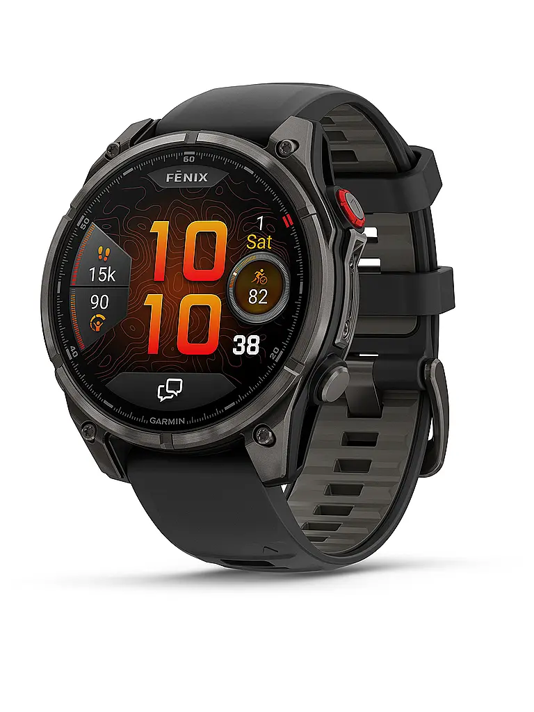GARMIN | Montre GPS multisports fēnix® 8 Pro - 47 mm, AMOLED | Noir