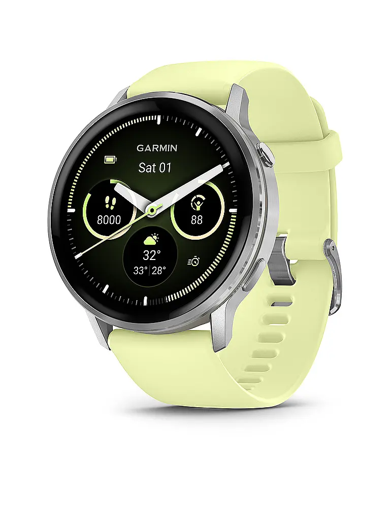 GARMIN | Montre intelligente de fitness Venu® 4 - 45 mm | Jaune