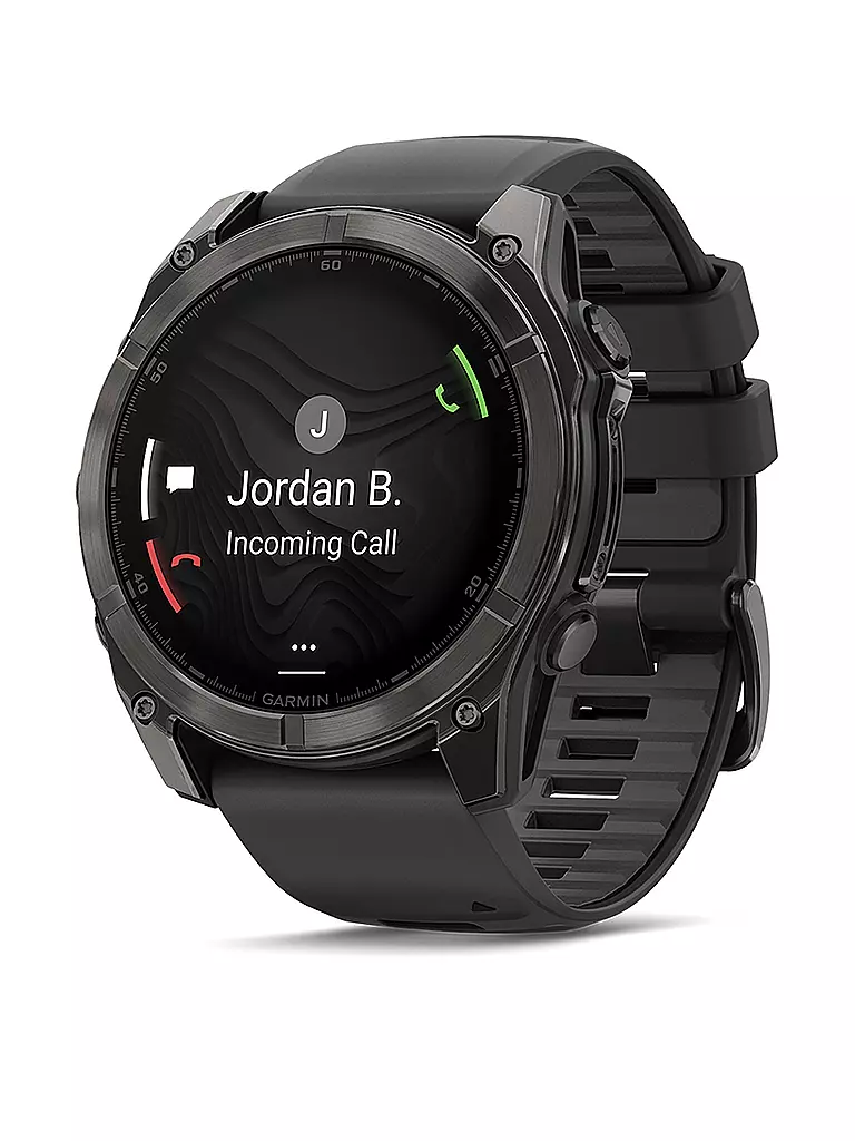 GARMIN | Montre intelligente GPS multisports Fenix 8 Amoled Sapphire 51 mm |