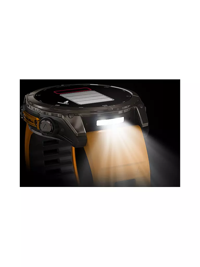 GARMIN | Montre intelligente GPS multisports Fenix 8 Amoled Sapphire 51 mm | 