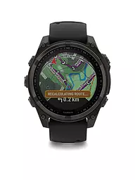 GARMIN | Montre intelligente GPS multisports Fenix 8 Solar Sapphire 47 mm | Gris