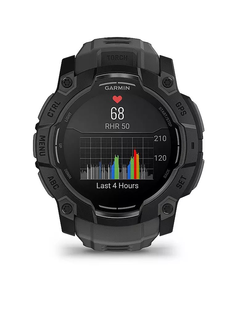 GARMIN | Montre intelligente GPS multisports Instinct® 3 50mm Amoled | Noir