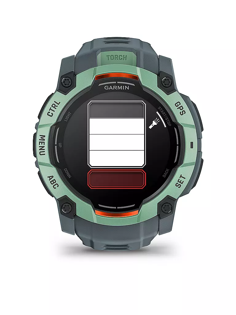 GARMIN | Montre intelligente GPS multisports Instinct® 3 50mm Amoled | Vert clair
