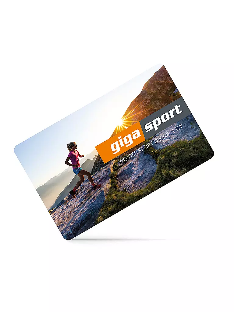 Gigasport | Carte cadeau RUNNING | Aucune couleur
