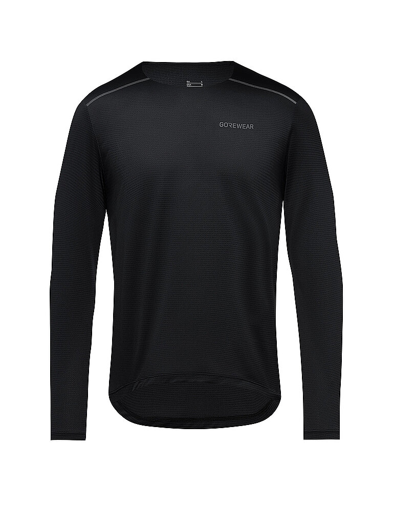 Maillot de course à manches longues Contest 2.0s noir XL