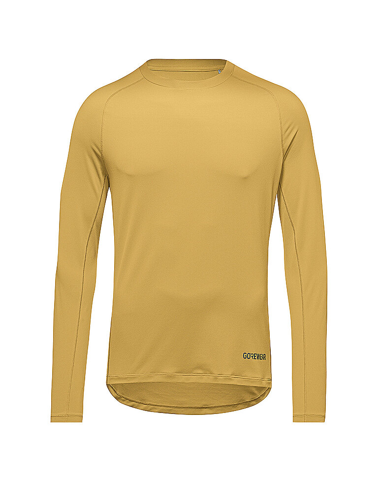 T-shirt de course Everyday moutarde XL