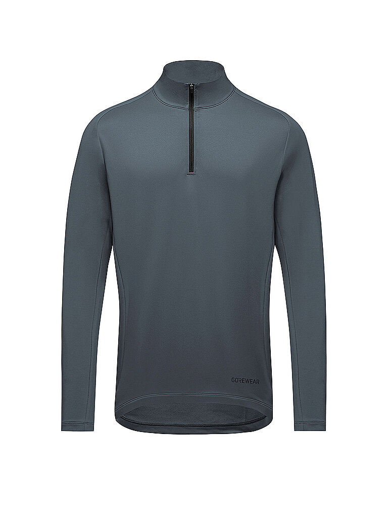 Maillot de course Everyday 1/4 Zip gris M