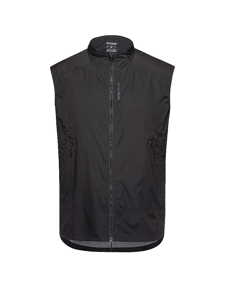 Veste de course sans manches Concurve Windbreaker noir L