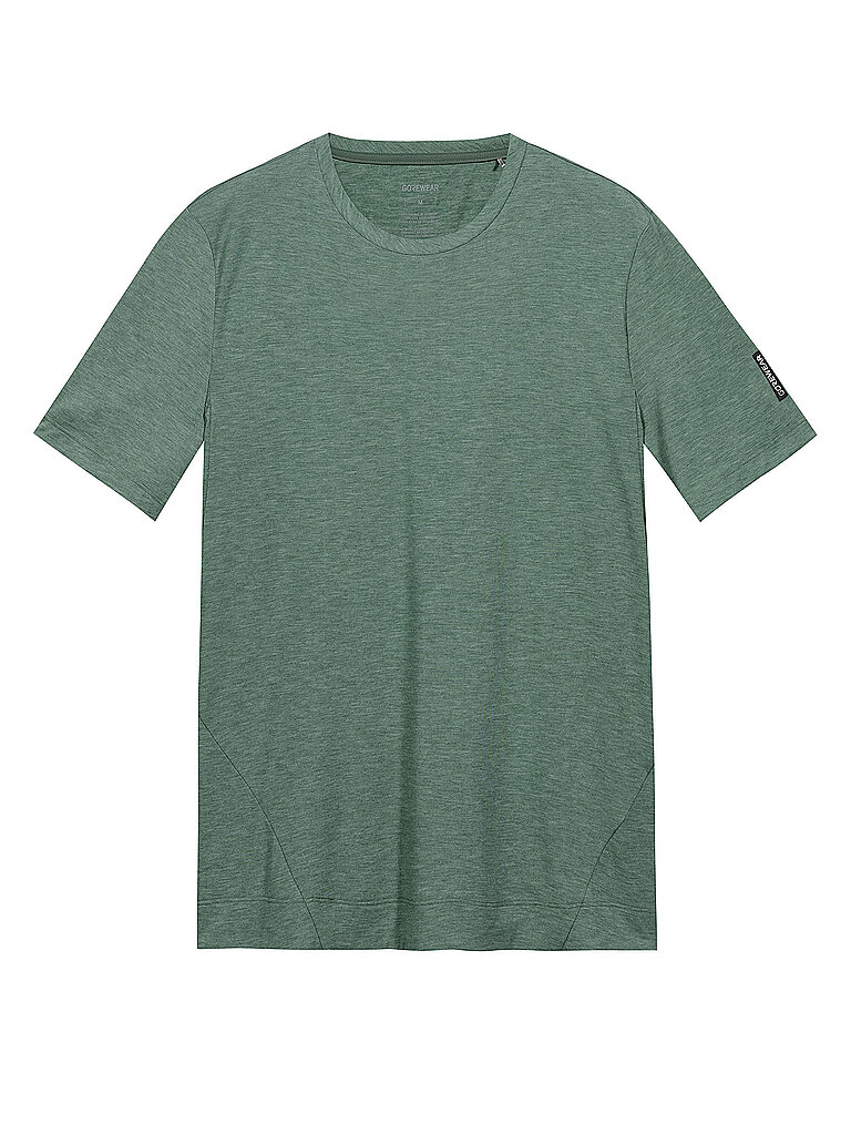 T-shirt de courses vert foncé M
