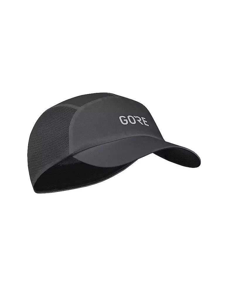 GOREWEAR | Casquette de course en maille pour hommes | Noir