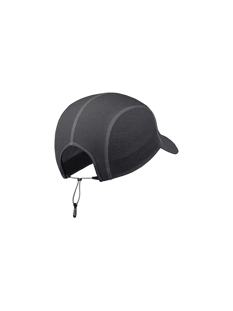 GOREWEAR | Casquette de course en maille pour hommes | Noir
