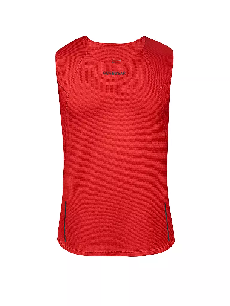 GOREWEAR | Débardeur de course pour homme Contest 2.0 | Rouge