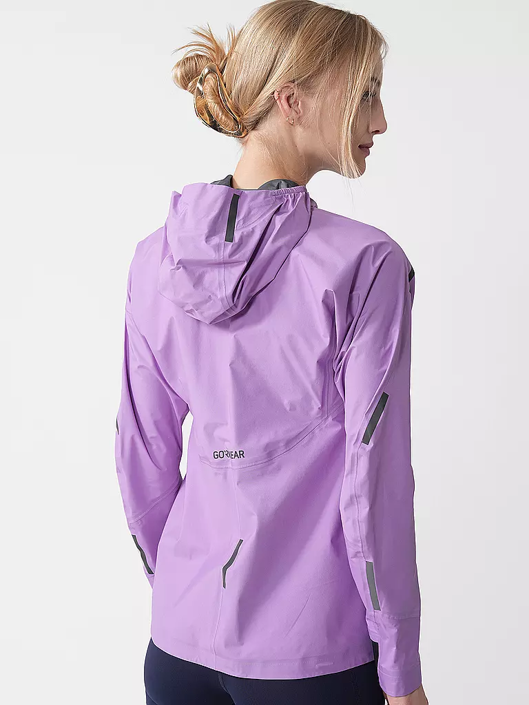 GOREWEAR | Damen Laufjacke Concurve Gore-Tex | Lilas