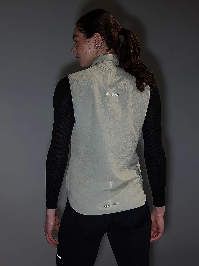 GOREWEAR | Gilet de course pour femme CONCURVE WINDSTOPPER® |