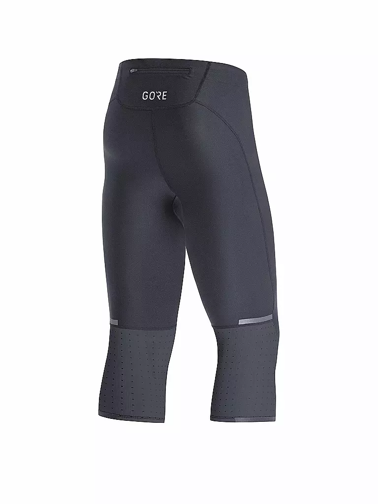GOREWEAR | Herren 3/4 Lauftight Impulse | Noir