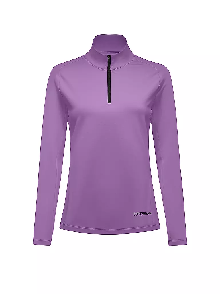 GOREWEAR | Maillot de course à fermeture éclair 1/4 Everyday pour femme | Lilas