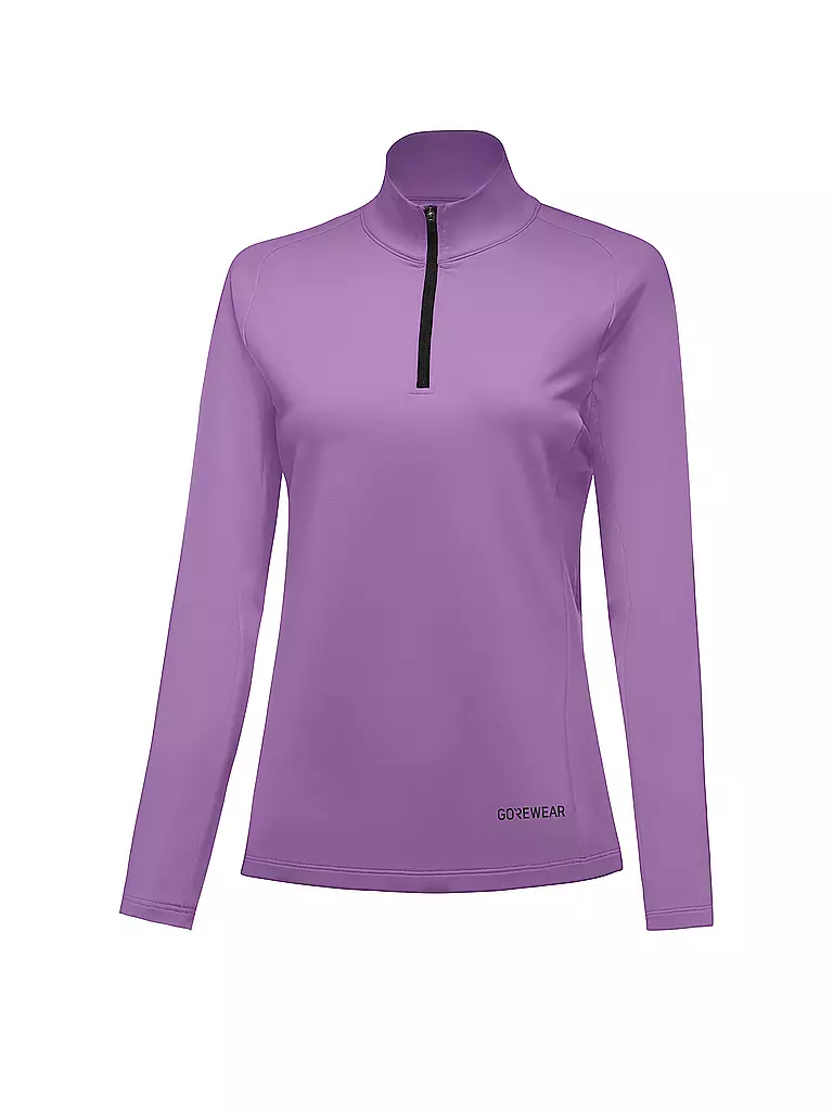 GOREWEAR | Maillot de course à fermeture éclair 1/4 Everyday pour femme | Lilas