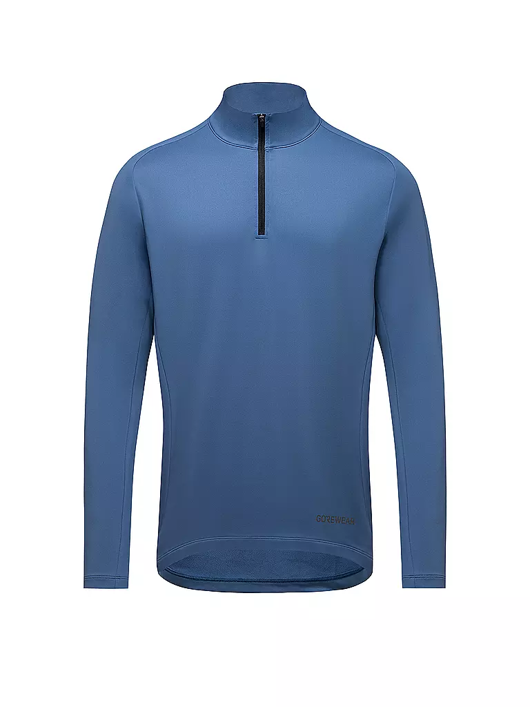 GOREWEAR | Maillot de course à manches longues 1/4 zip Everyday pour homme | Bleu