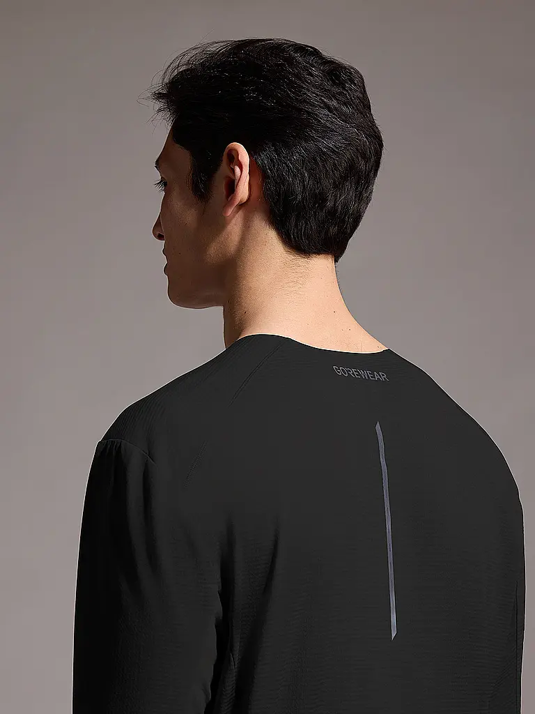GOREWEAR | Maillot de course à manches longues Contest 2.0 pour hommes | Noir