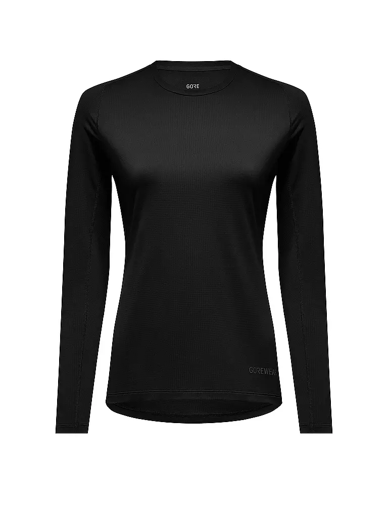 GOREWEAR | Maillot de course à manches longues Everyday pour femmes | Noir