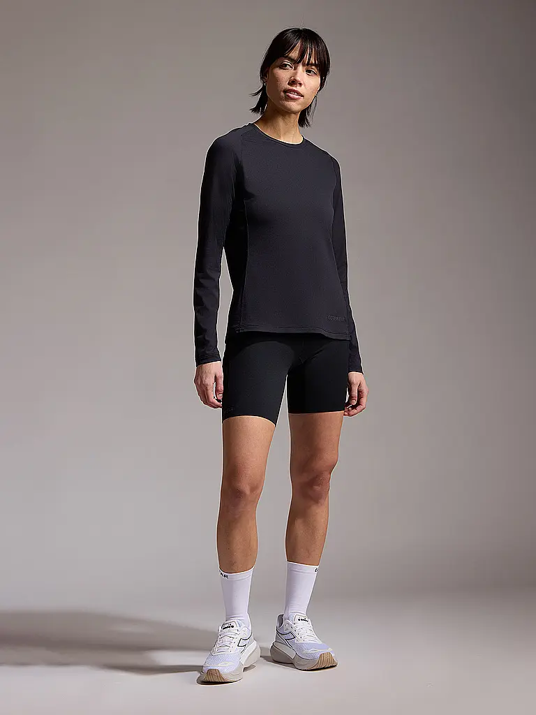 GOREWEAR | Maillot de course à manches longues Everyday pour femmes | Noir