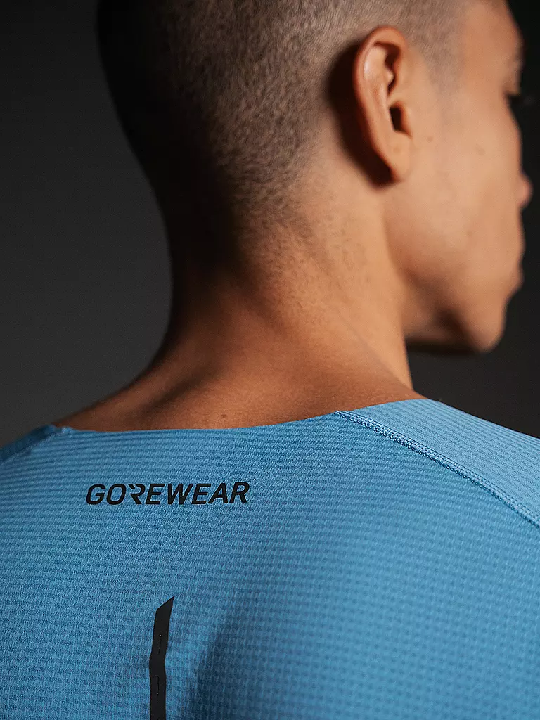 GOREWEAR | Maillot de course pour homme Contedst 2.0 | Bleu