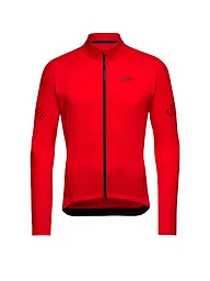 GOREWEAR | Maillot de cyclisme thermique C3 FZ pour homme | Rouge