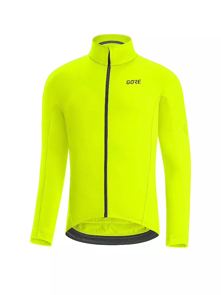 GOREWEAR | Maillot de cyclisme thermique C3 FZ pour homme | Jaune