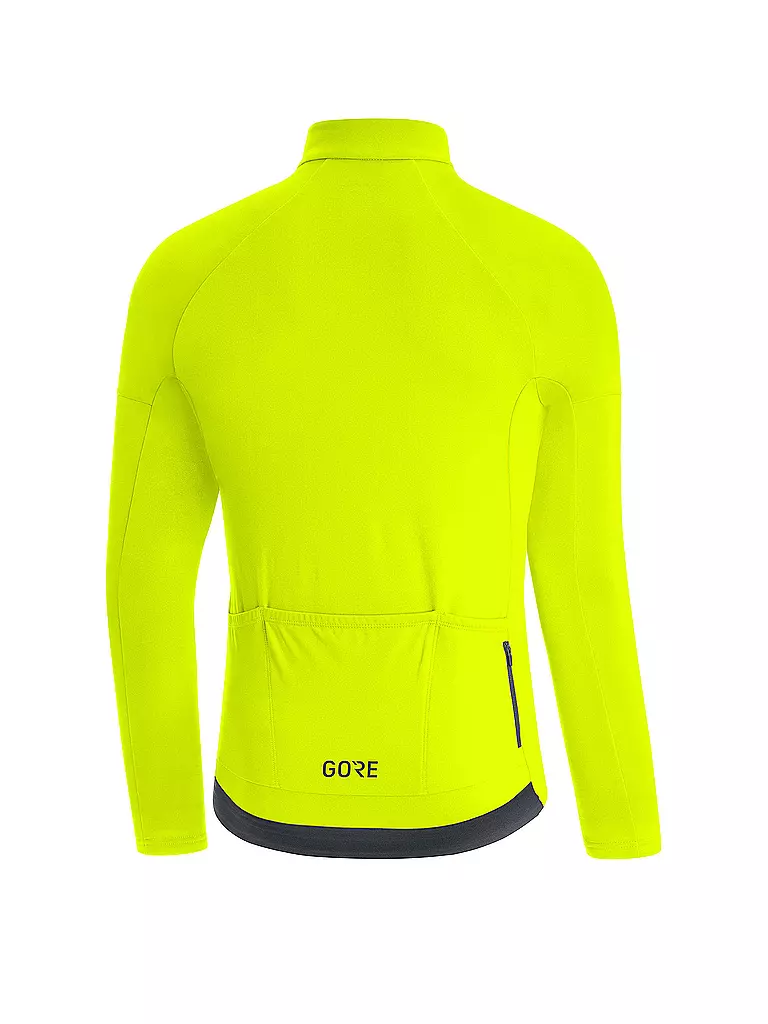 GOREWEAR | Maillot de cyclisme thermique C3 FZ pour homme | Jaune