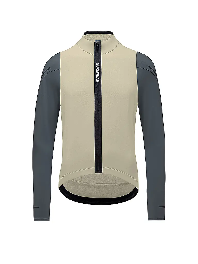 GOREWEAR | Maillot de cyclisme thermique Spinshirt pour hommes | Beige