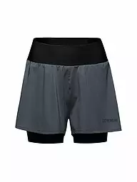 GOREWEAR | Short de course pour femmes Concurve 5 2en1 | Gris