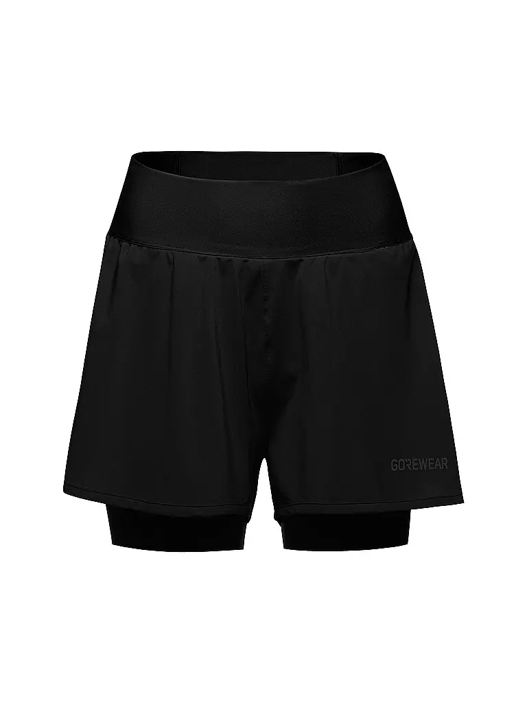 GOREWEAR | Short de course pour femmes Concurve 5 2en1 | Noir