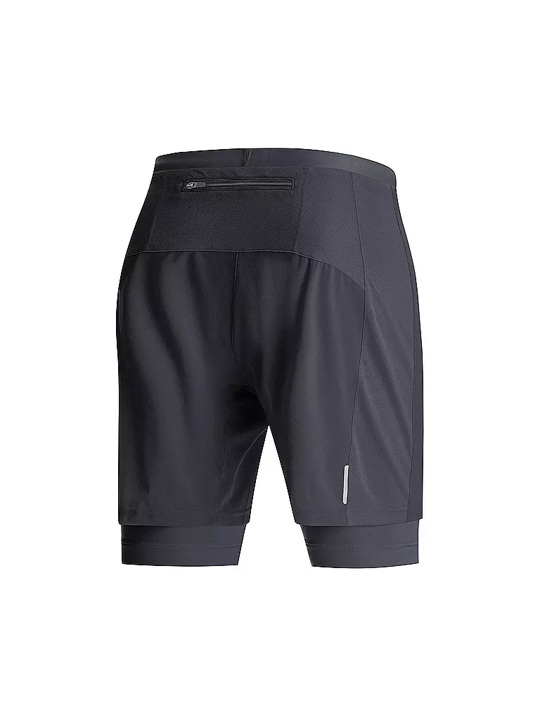 GOREWEAR | Short de course pour homme R5 2EN1 | Noir