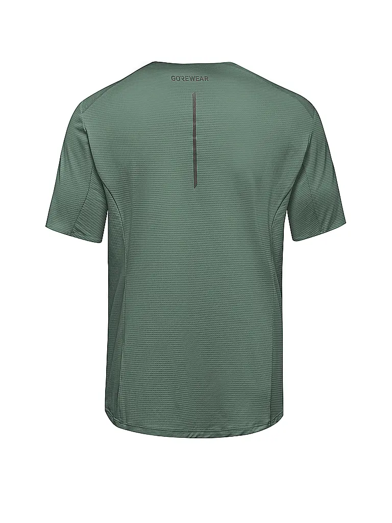 GOREWEAR | T-shirt de course Contest 2.0 pour homme | Vert foncé