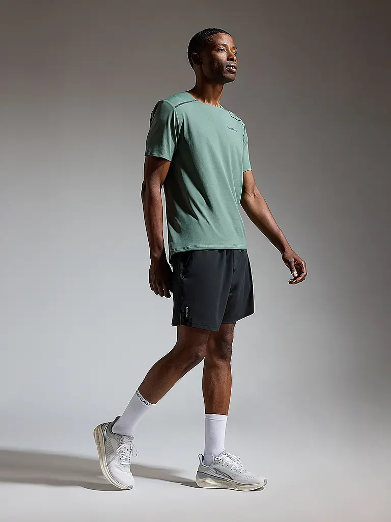 GOREWEAR | T-shirt de course Contest 2.0 pour homme | Vert foncé