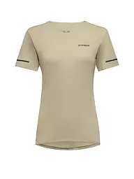 GOREWEAR | T-shirt de course pour femmes Contest 2.0 | Beige