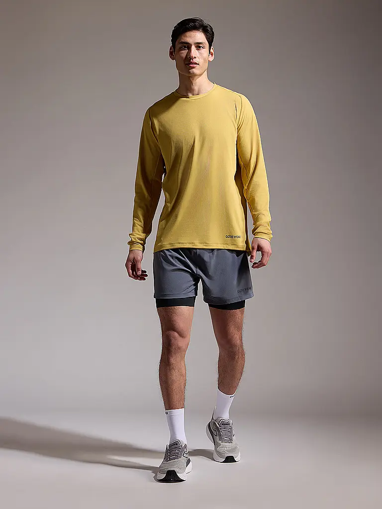 GOREWEAR | T-shirt de course pour homme Everyday | Moutarde