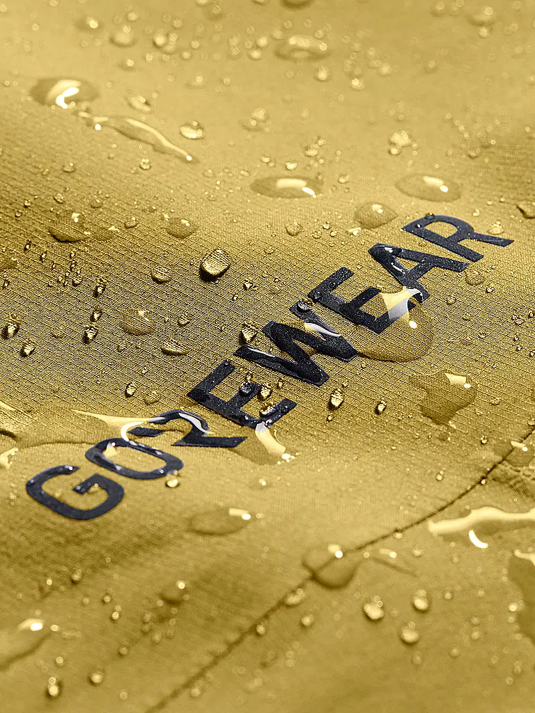 GOREWEAR | Veste de course Concurve Gore-Tex pour homme | Moutarde