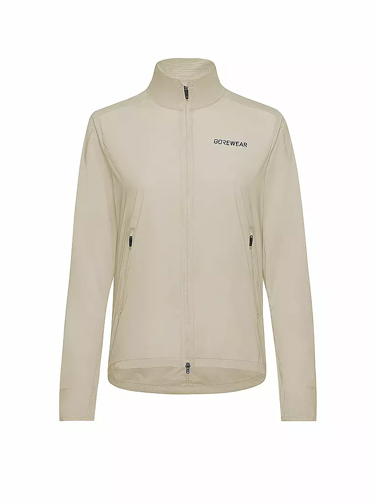 GOREWEAR | Veste de course coupe-vent Concurve pour femme | Beige