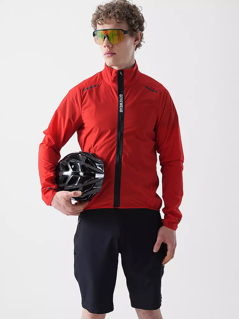 GOREWEAR | Veste de cyclisme homme Spinshift Windbreaker | Rouge
