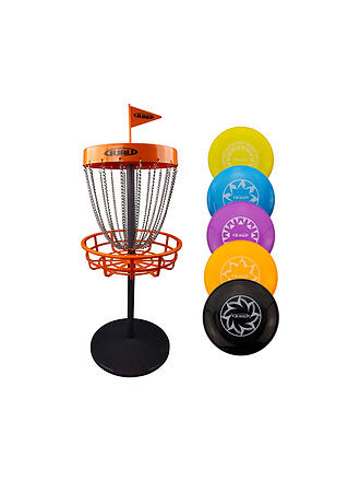 GURU | Guru Disc Golf Mini Basket-Set incl. 5 Scheiben