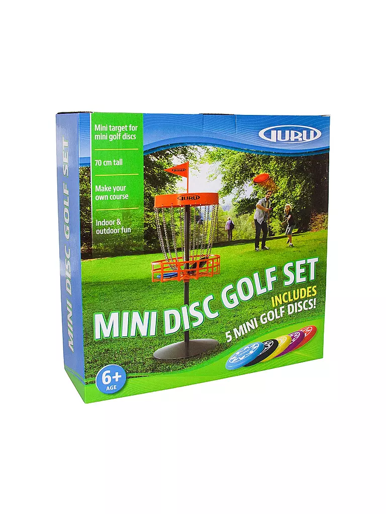 GURU | Guru Disc Golf Mini Basket-Set incl. 5 Scheiben |